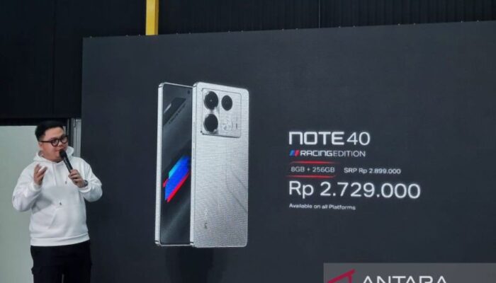 Infinix Note 40 Racing Edition meluncur, nilai tukar mulai dari RP2,7 jutaan