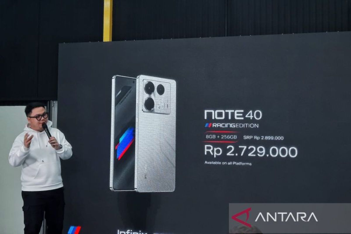 Infinix Note 40 Racing Edition meluncur, nilai tukar mulai dari RP2,7 jutaan