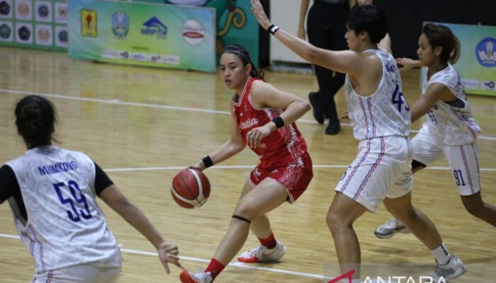 Tim basket putri Indonesi raih medali perak dalam AUG 2024