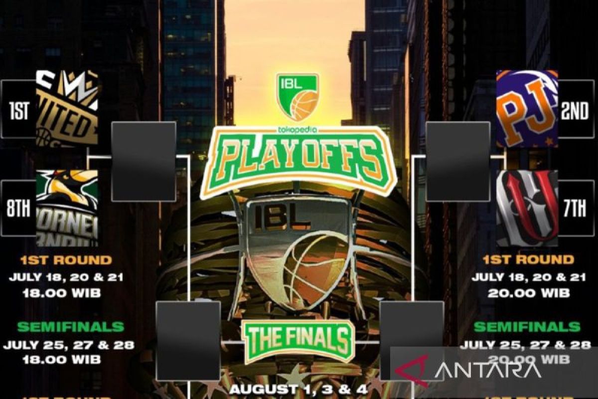 “Playoffs” IBL mulai 11 Juli, pengelola umumkan daftar pertandingan