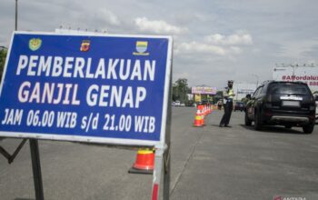 Daftar akses exit tol yang tersebut dimaksud terkena ganjil genap