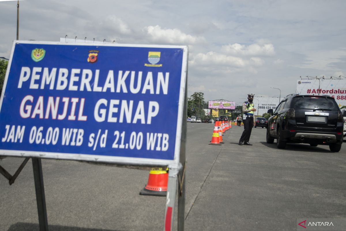 Daftar akses exit tol yang tersebut dimaksud terkena ganjil genap