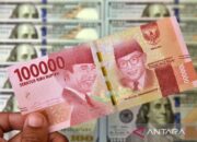 Rupiah meningkat dipengaruhi penurunan pemuaian dalam Indonesi